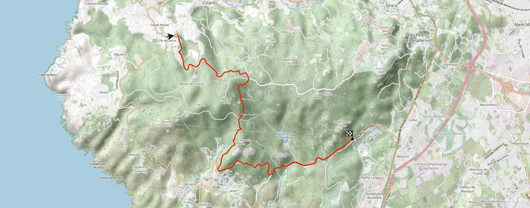 Mapa do Stage