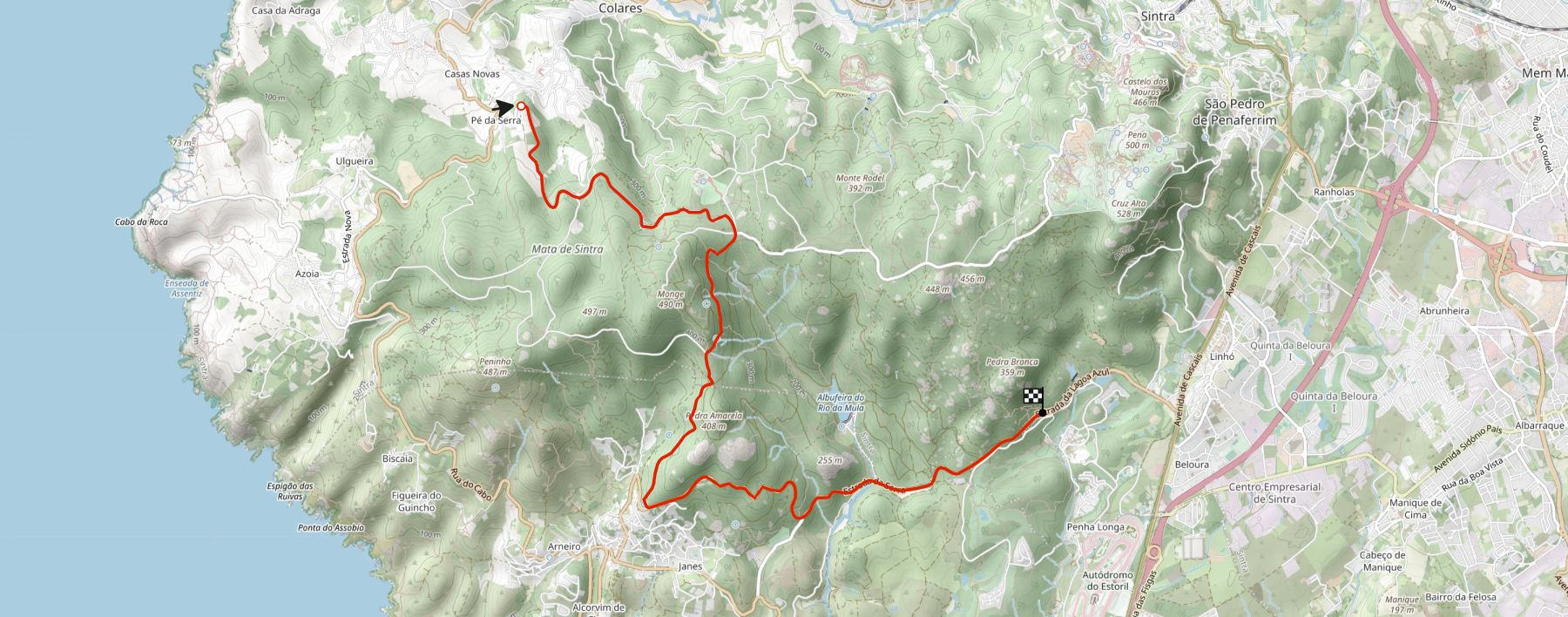 Mapa do Stage